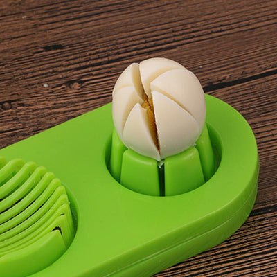 Creative egg slicer