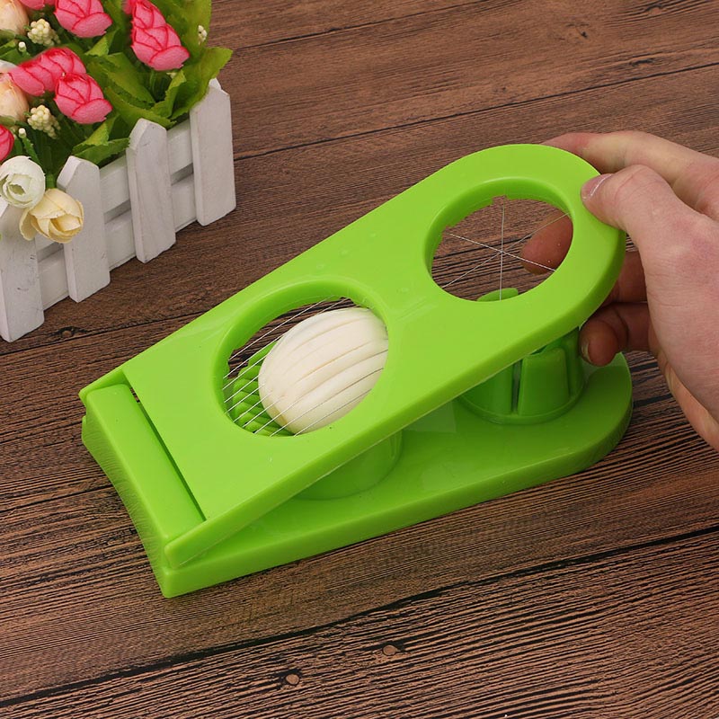 Creative egg slicer