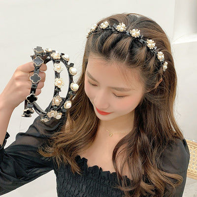 Lazy Braided Hair Clip Press Hair Wash Face Headband |  Gadgets Creative