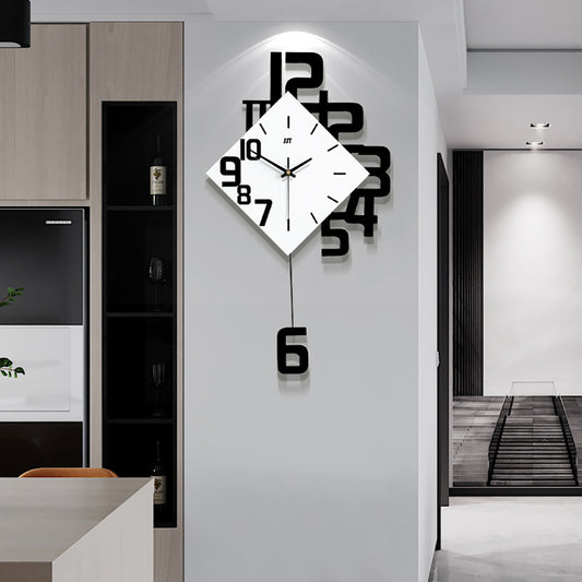 Personalized Digital Clock Fashion Wall - Decorative Wall Watch