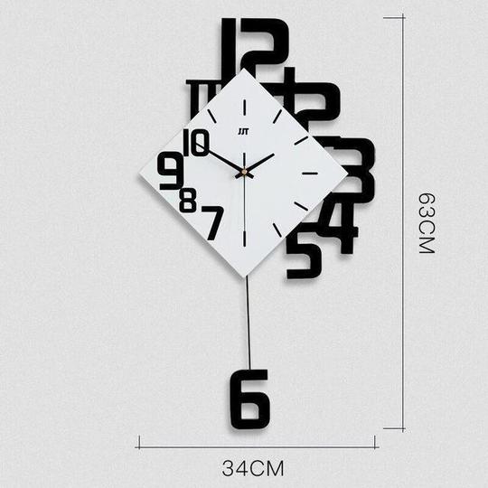 Personalized Digital Clock Fashion Wall - Decorative Wall Watch