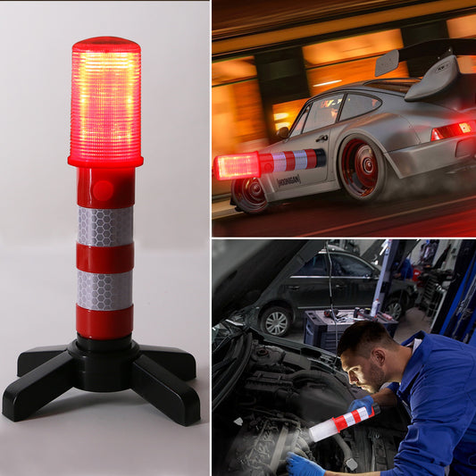 LED Magnetic Flashlight Emergency Roadside | Gadgets Creative