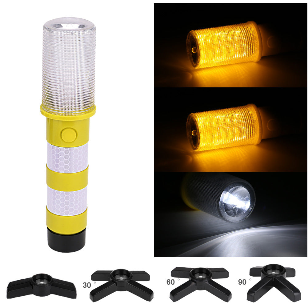 LED Magnetic Flashlight Emergency Roadside | Gadgets Creative