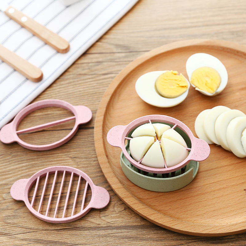 Wheat Straw Egg Cutter Egg Splitter Kitchen Supplies