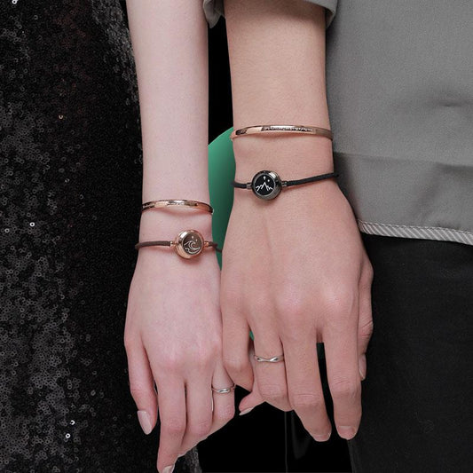 best long distance bracelets | Couples Touch Bracelets - Bracelet for Long Distanced Couples