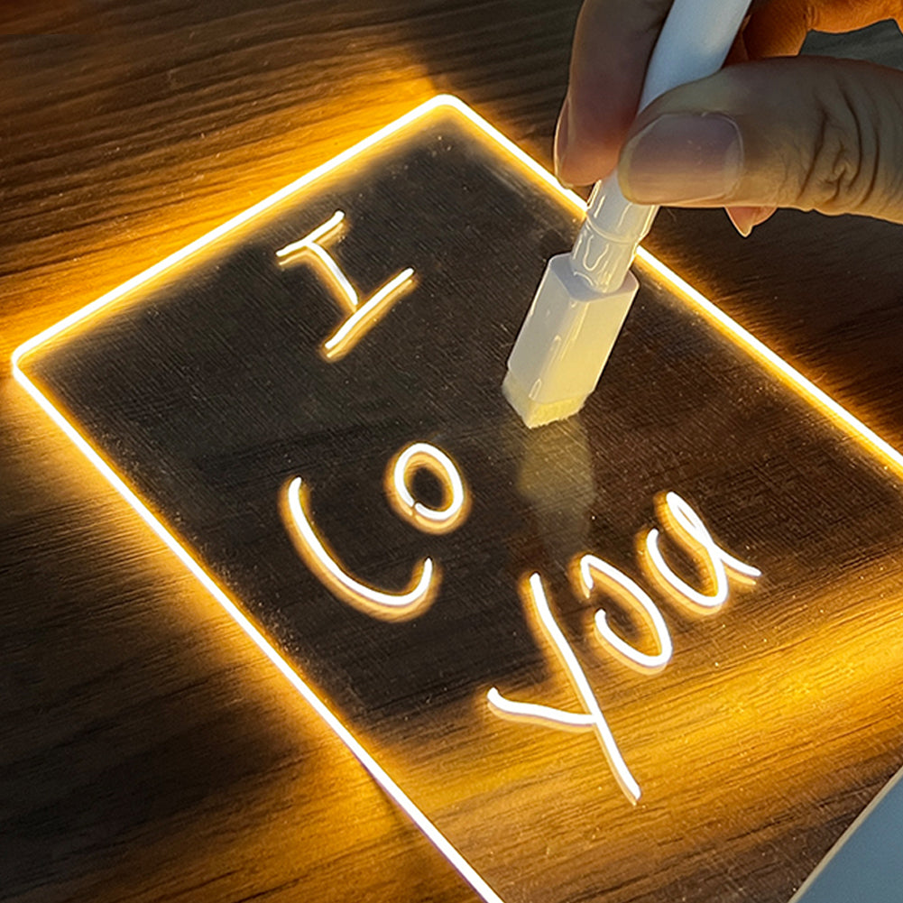 Creative Note Board Led Night Light | Creative Note Board Led Night Light | Gadgets Creative