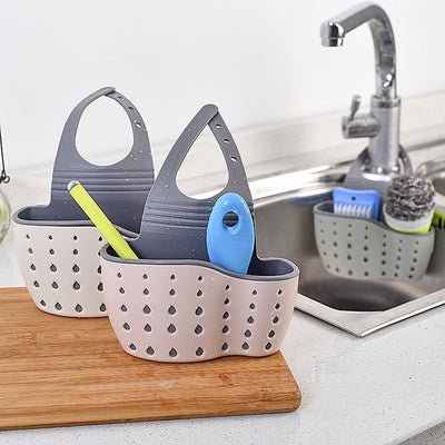 Home Storage Drain Basket Kitchen Sink Holder  | Gadgets Creative