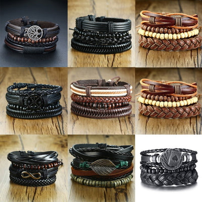 Wrap Leather Bracelets