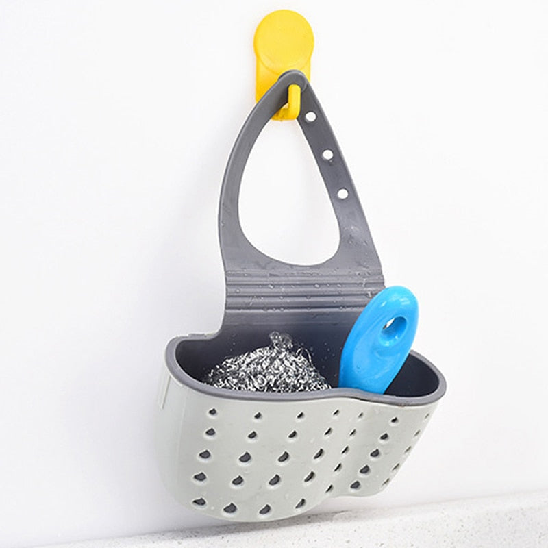 Home Storage Drain Basket Kitchen Sink Holder  | Gadgets Creative