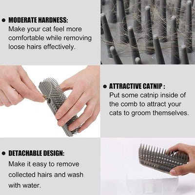 Pet Hair Removal | Scratching Rubbing Brush | Gadgets Creative