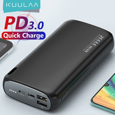 KUULAA Power Bank 20000mAh |  Gadgets Creative