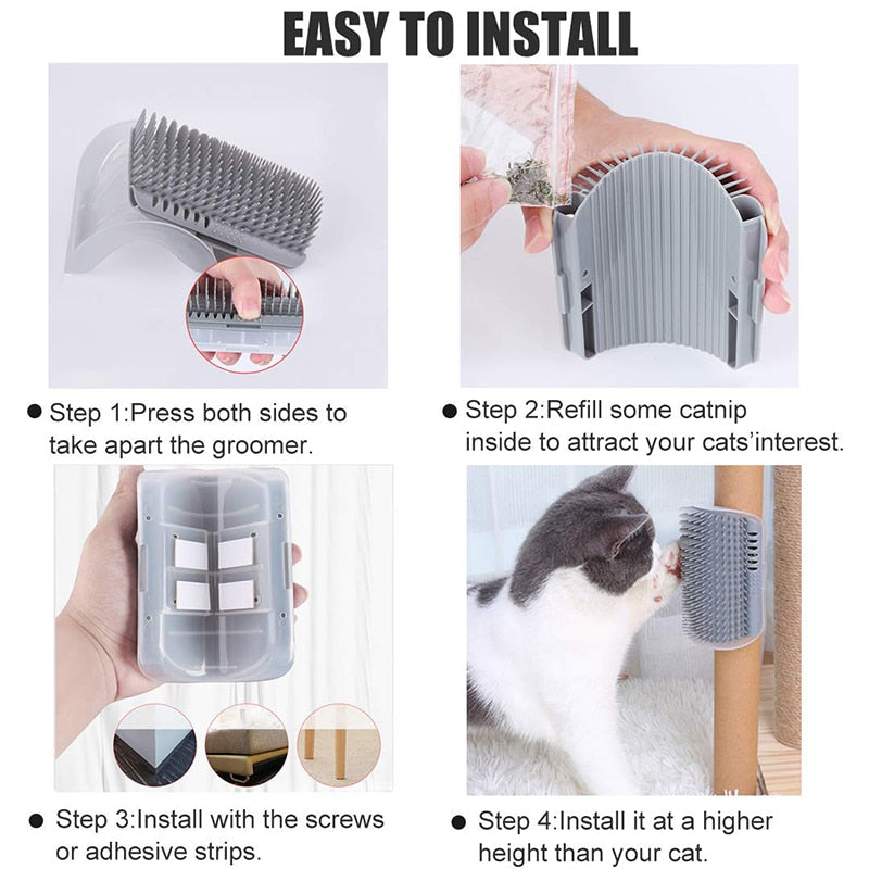 Pet Hair Removal | Scratching Rubbing Brush | Gadgets Creative