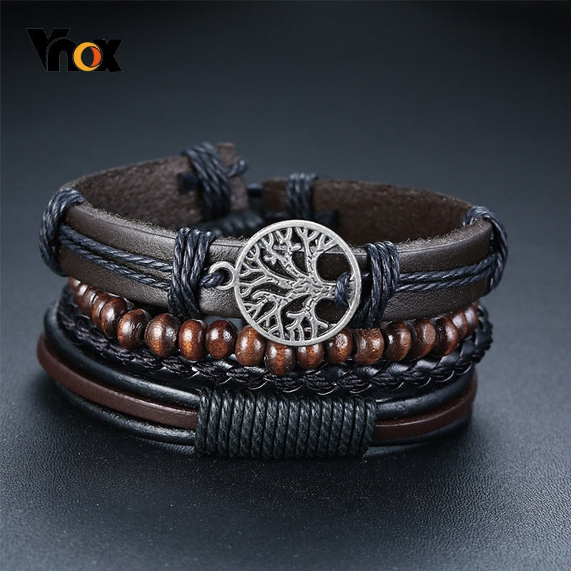 Wrap Leather Bracelet | Wrap Leather Bracelets | Best Men Watches |Gadgets Creative