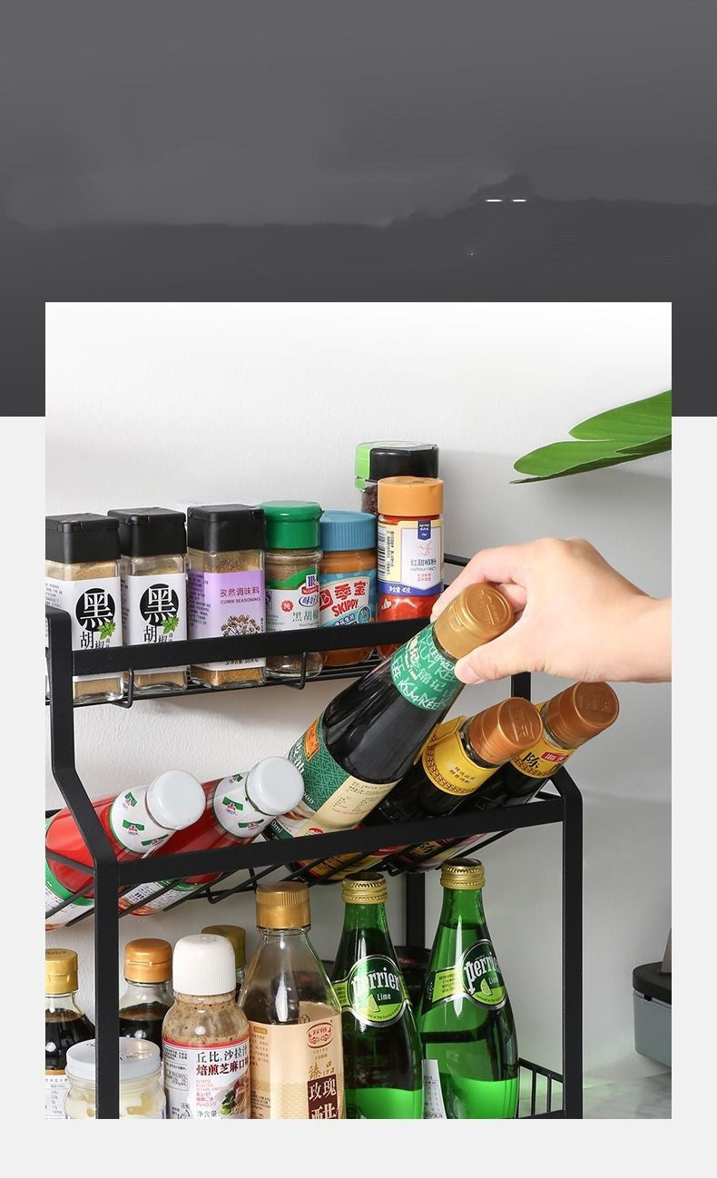 Kitchen Spice Rack Countertop Storage  Home Mobile