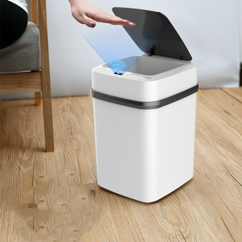 Smart Trash Can Induction Home Living Room Kitchen Bathroom